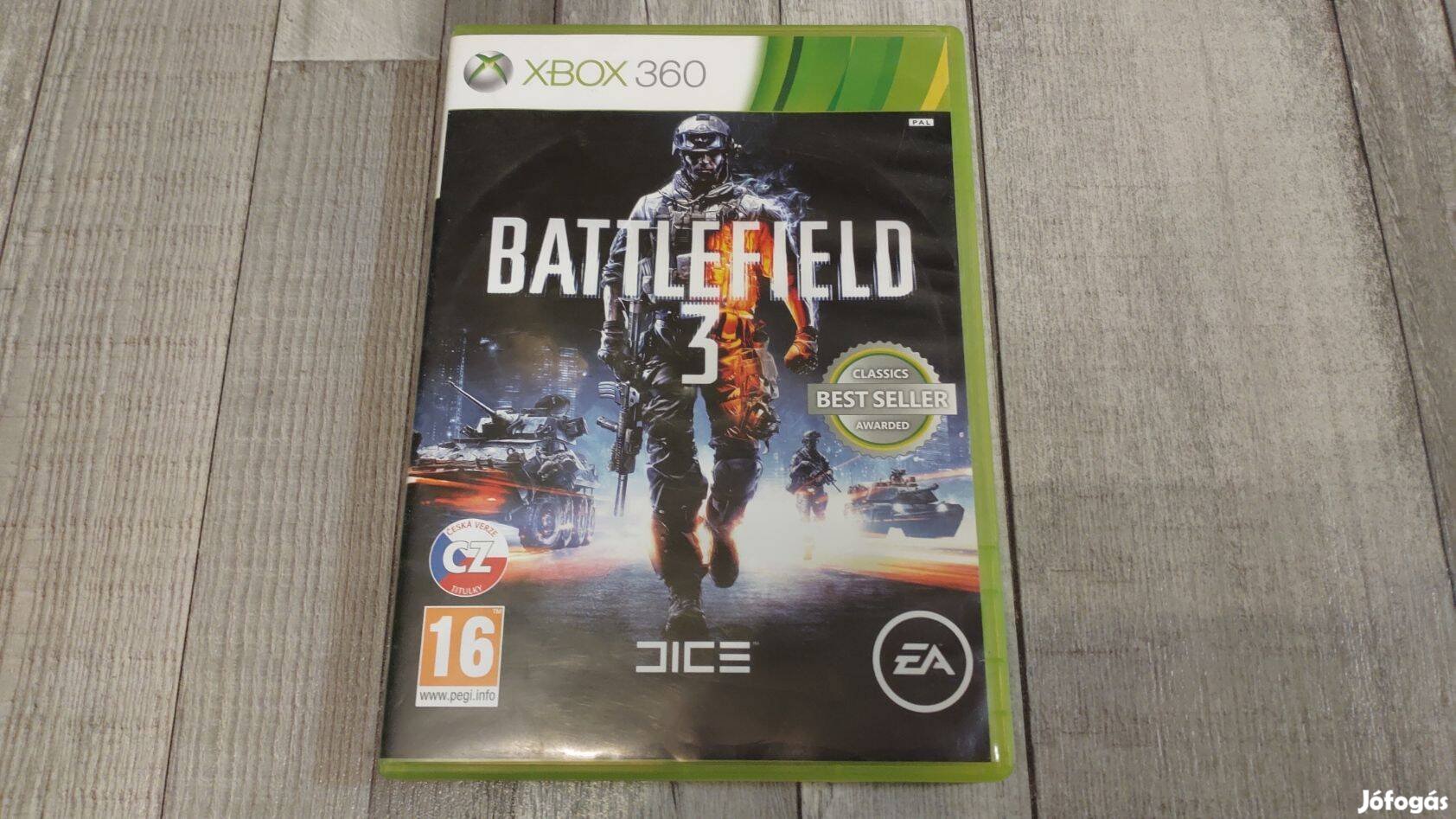 3+1Akció Xbox 360 : Battlefield 3 - Xbox One És Series X Kompatibilis