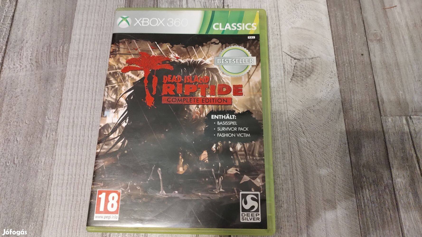 3+1Akció Xbox 360 : Dead Island Riptide Complete Edition