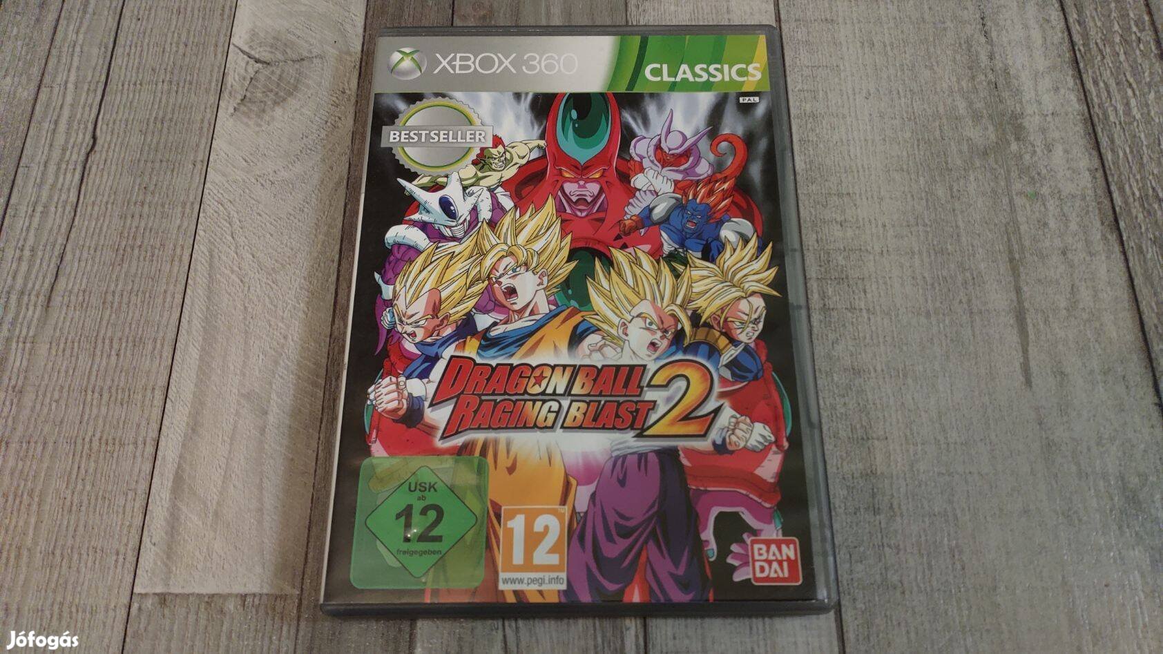 3+1Akció Xbox 360 : Dragon Ball Raging Blast 2 - Ritka !