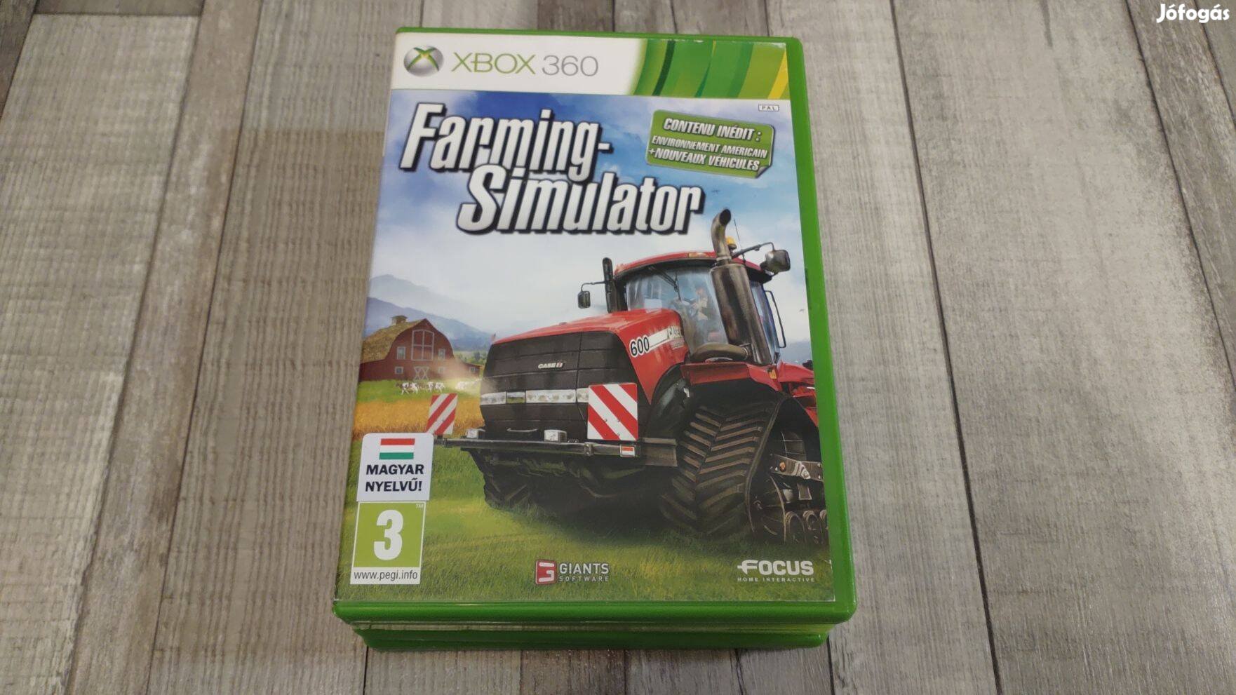 3+1Akció Xbox 360 : Farming Simulator - Magyar Nyelvű ! -Extra Ritka !