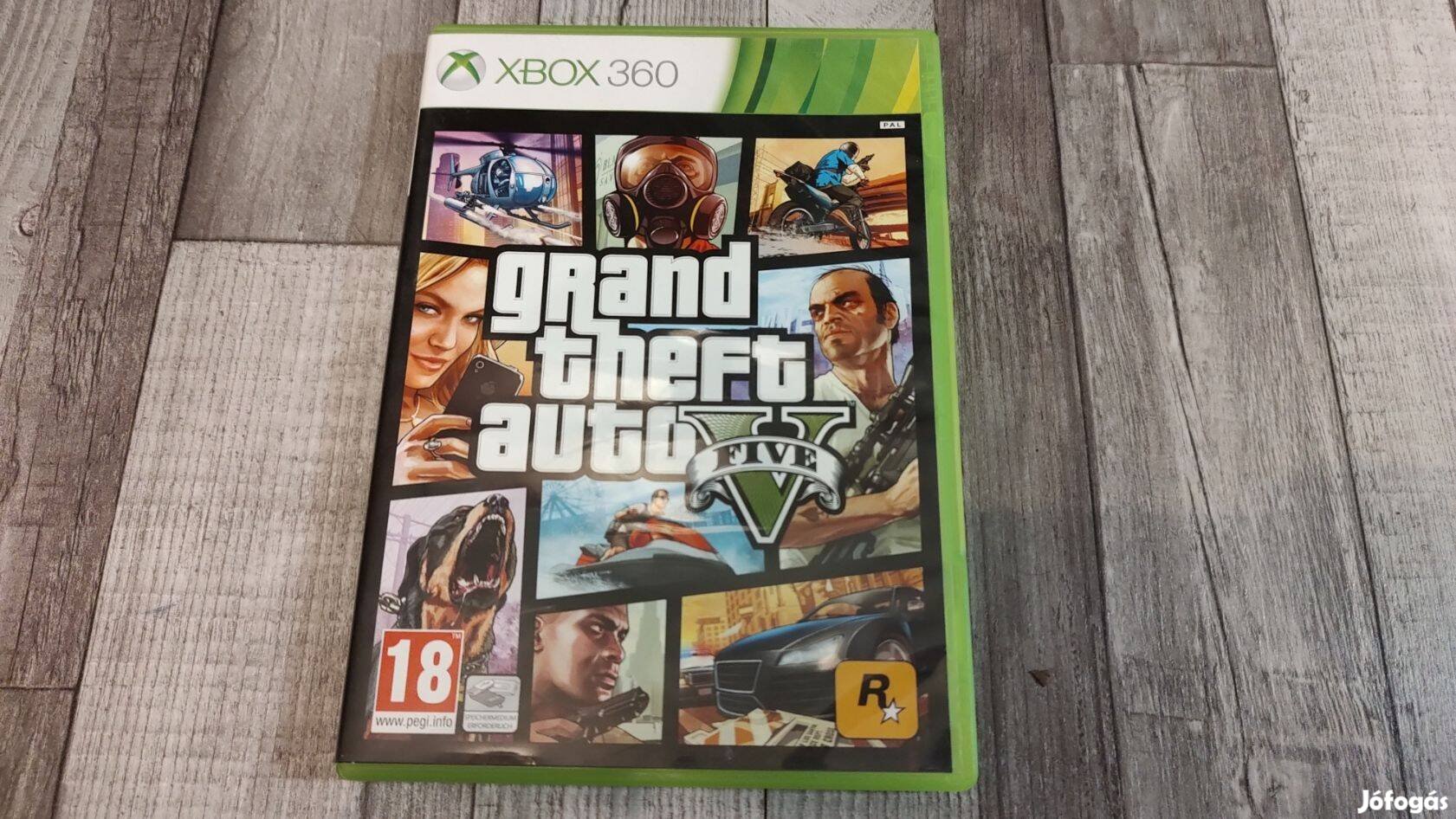 3+1Akció Xbox 360 : Grand Theft Auto V GTA 5