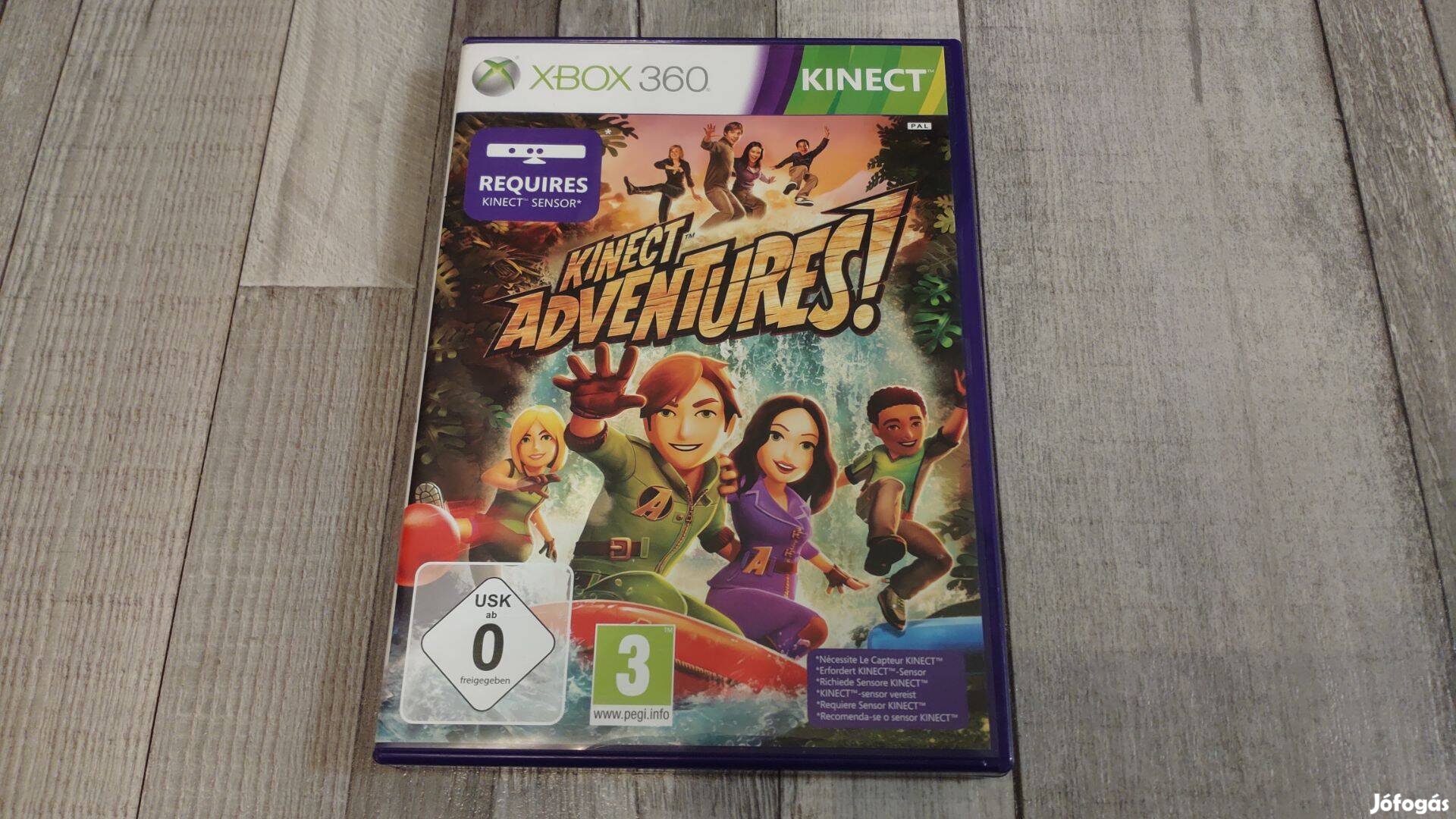 3+1Akció Xbox 360 : Kinect Adventures