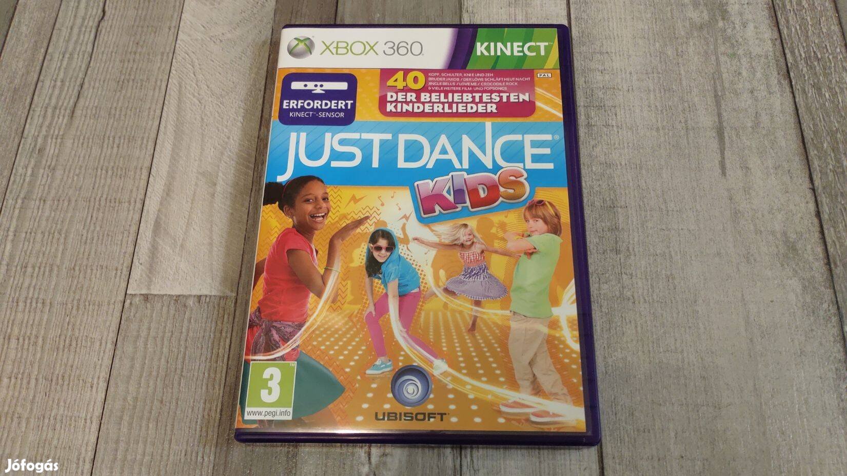 3+1Akció Xbox 360 : Kinect Just Dance Kids - Táncos ! - Ritka !