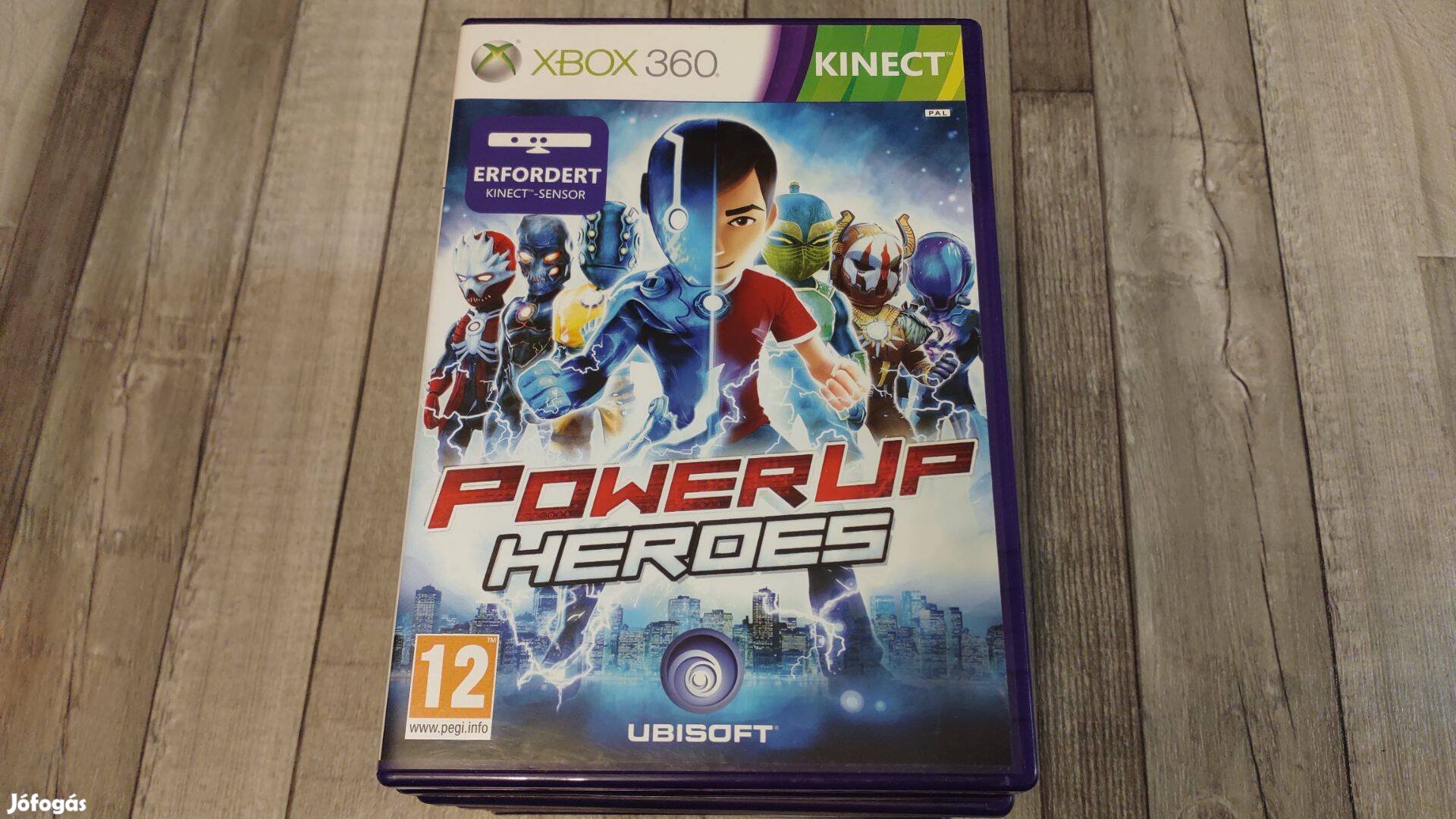 3+1Akció Xbox 360 : Kinect Power Up Heroes