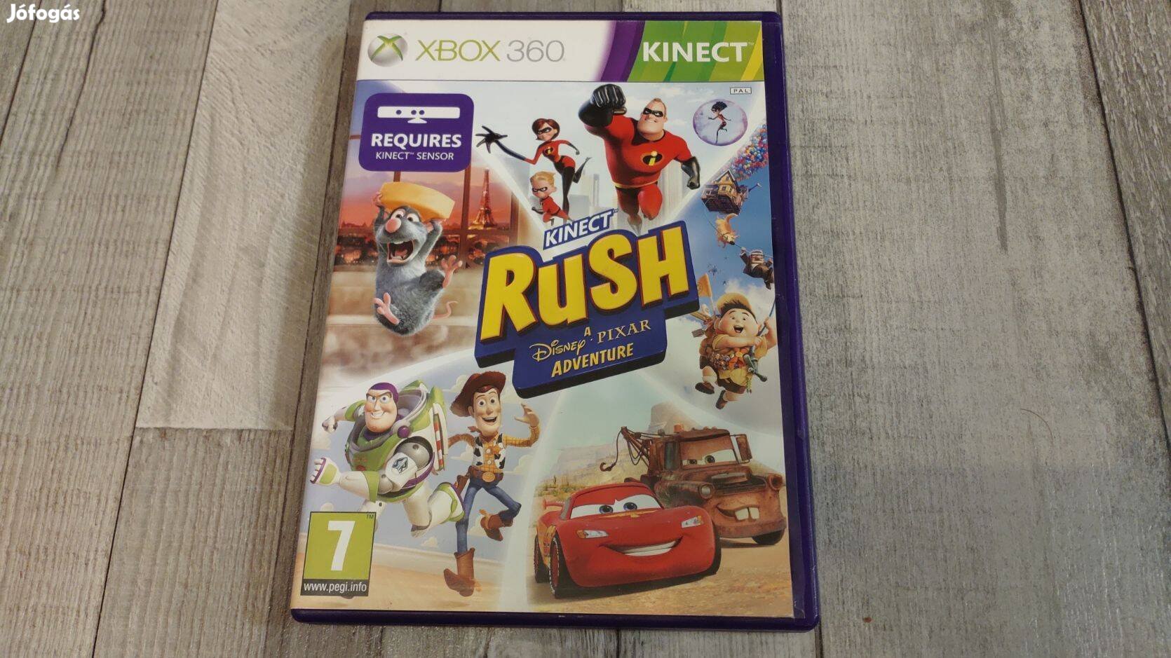 3+1Akció Xbox 360 : Kinect Rush A Disney Pixar Adventure - 5db Disney