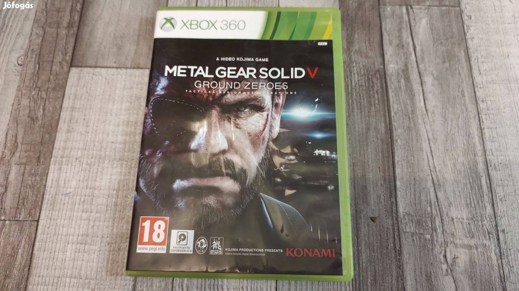 3+1Akció Xbox 360 : Metal Gear Solid V Ground Zeroes