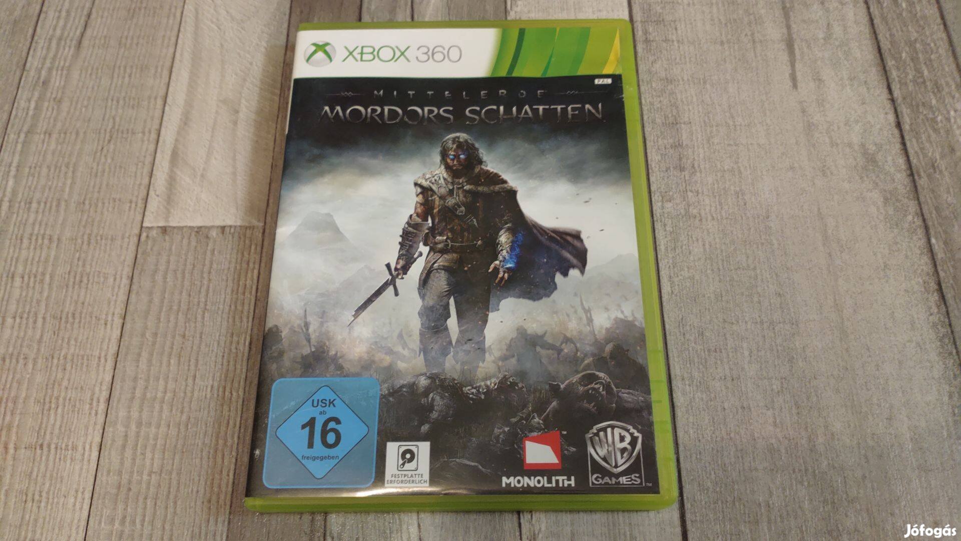 3+1Akció Xbox 360 : Middle Earth Shadow Of Mordor