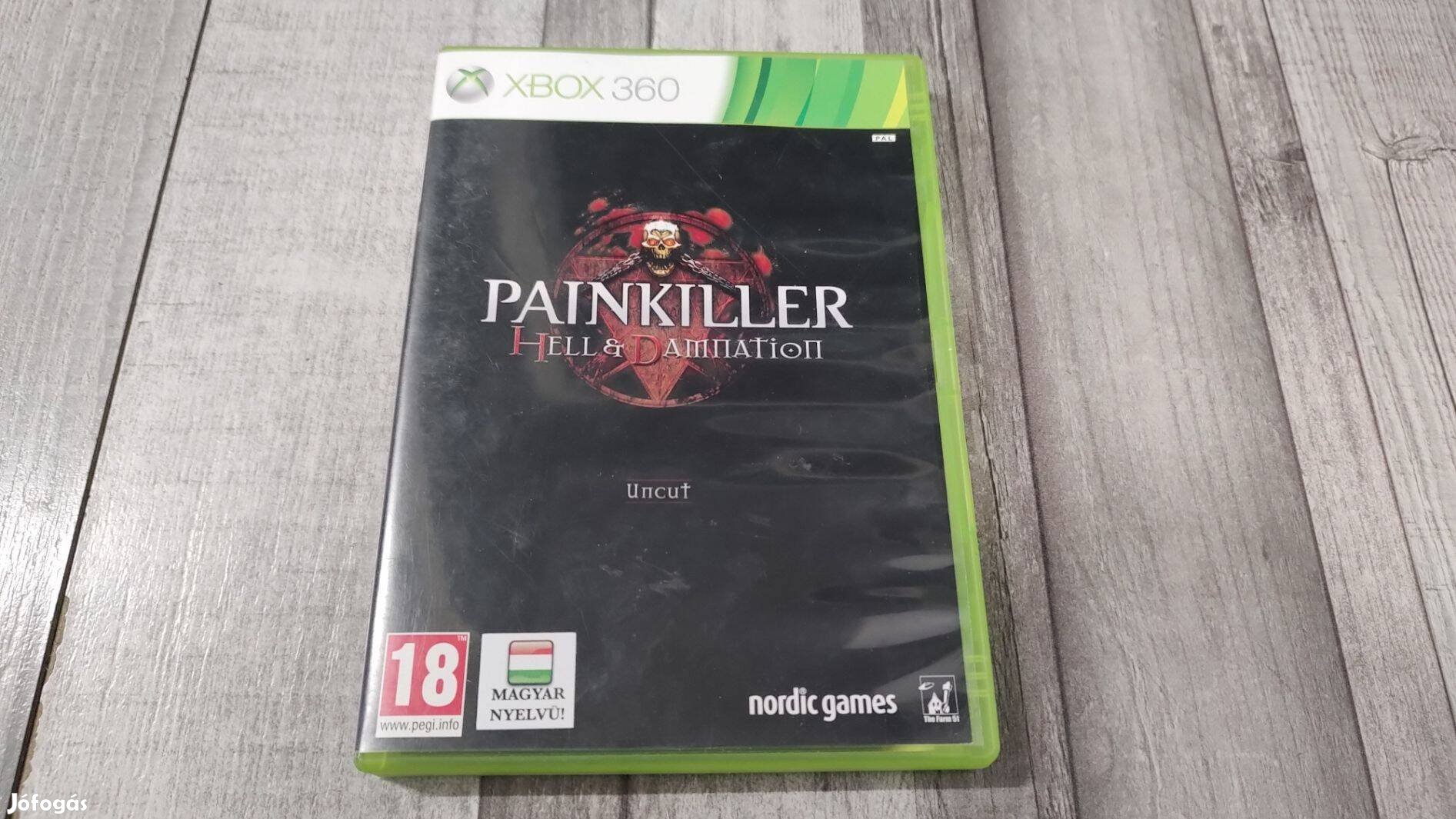 3+1Akció Xbox 360 : Painkiller Hell & Damnation - Magyar ! - Ritka !