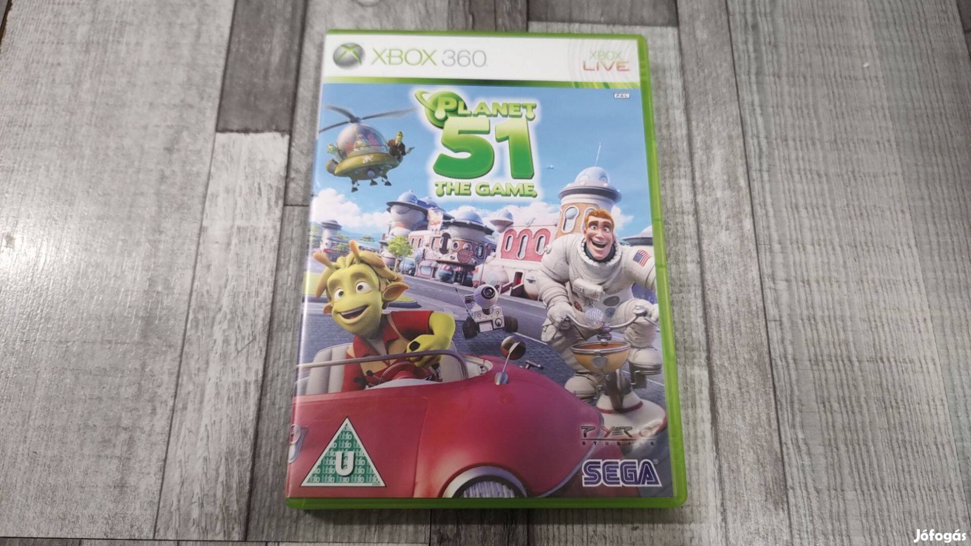 3+1Akció Xbox 360 : Planet 51 The Game - Ritka !