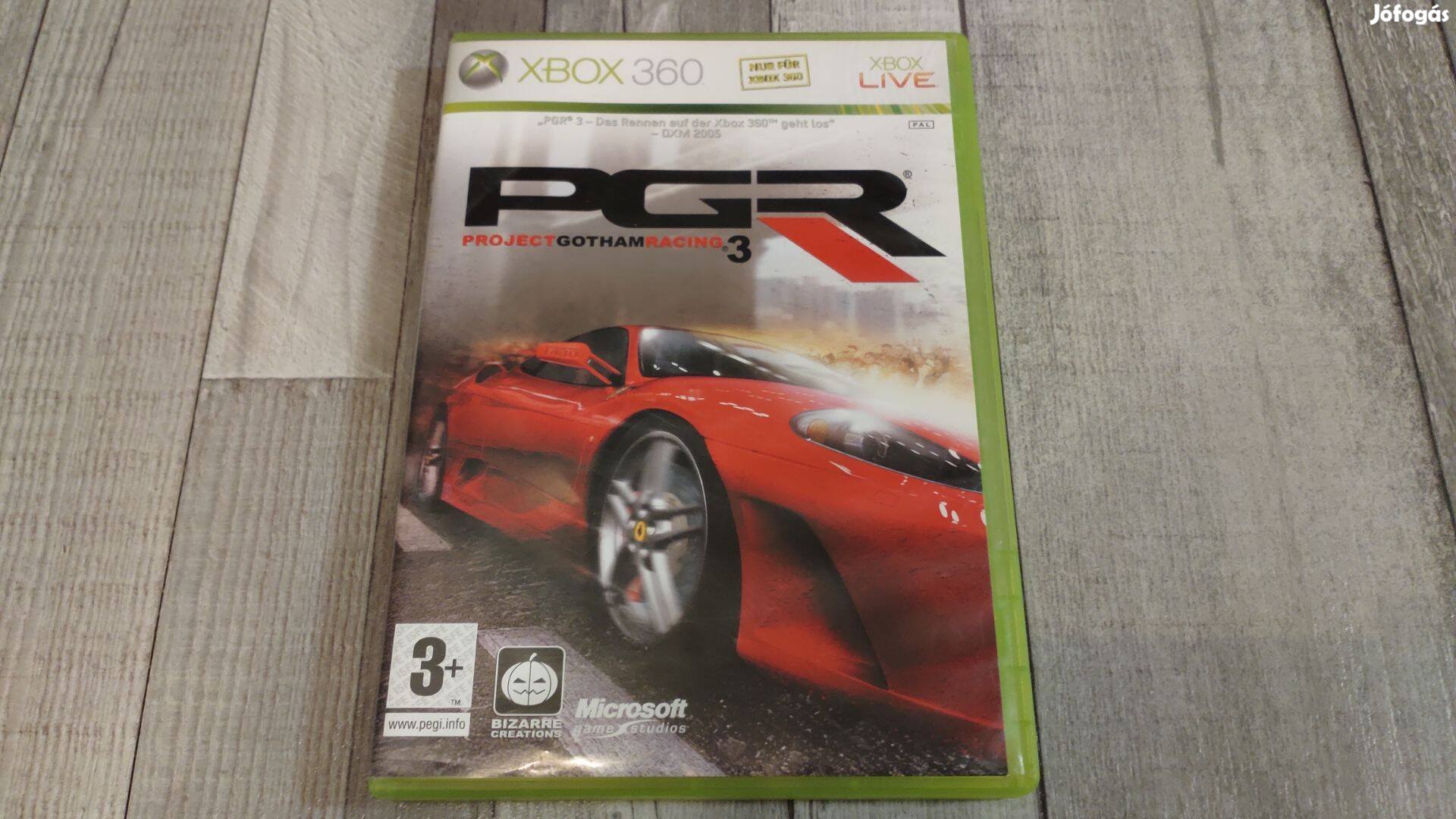 3+1Akció Xbox 360 : Project Gotham Racing 3 PGR 3