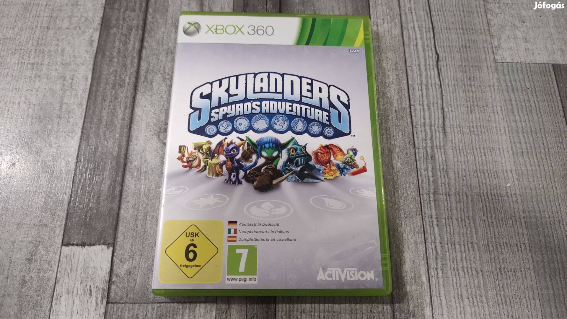 3+1Akció Xbox 360 : Skylanders Spyro's Adventure