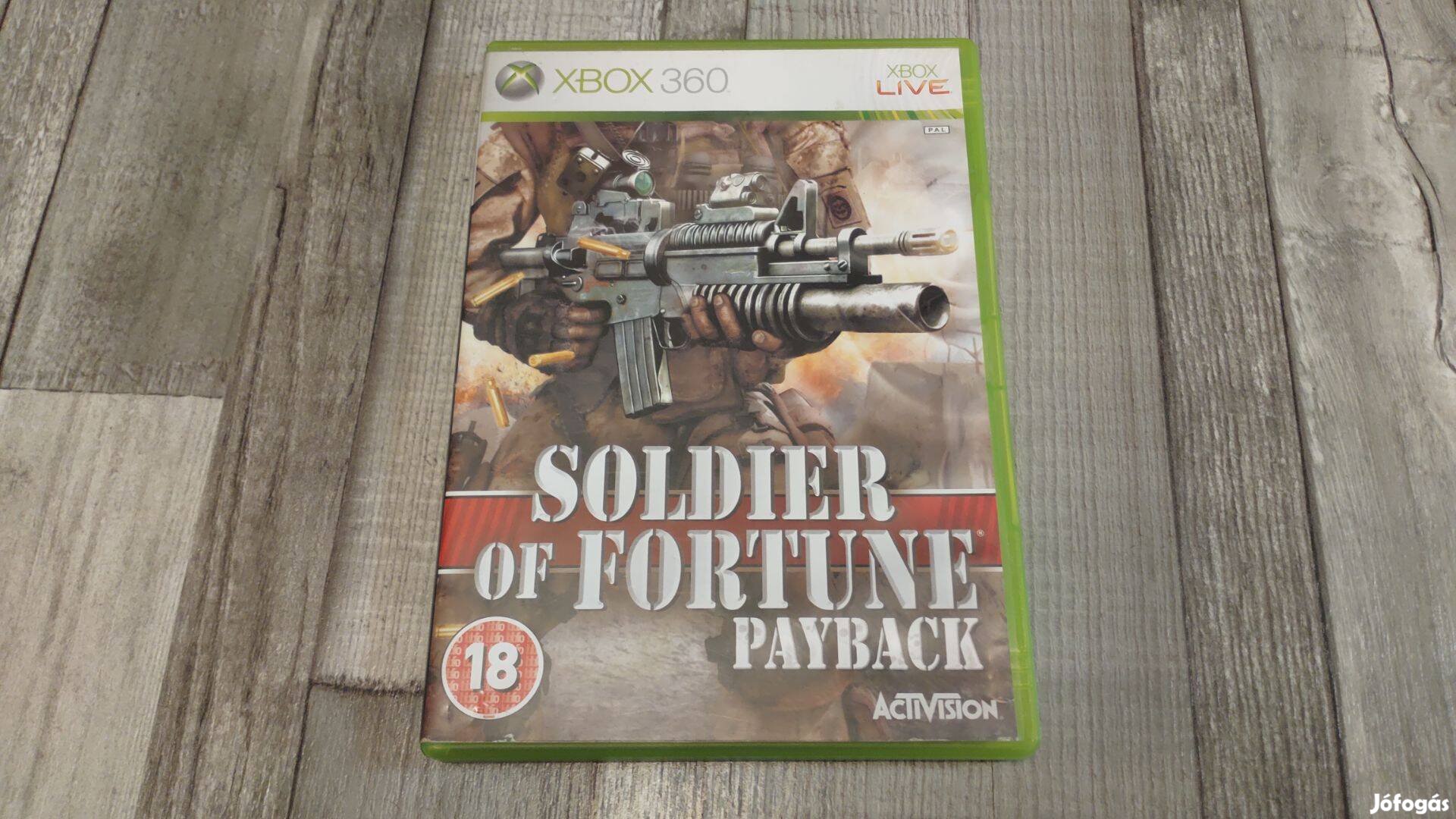 3+1Akció Xbox 360 : Soldier Of Fortune Payback - Ritka !