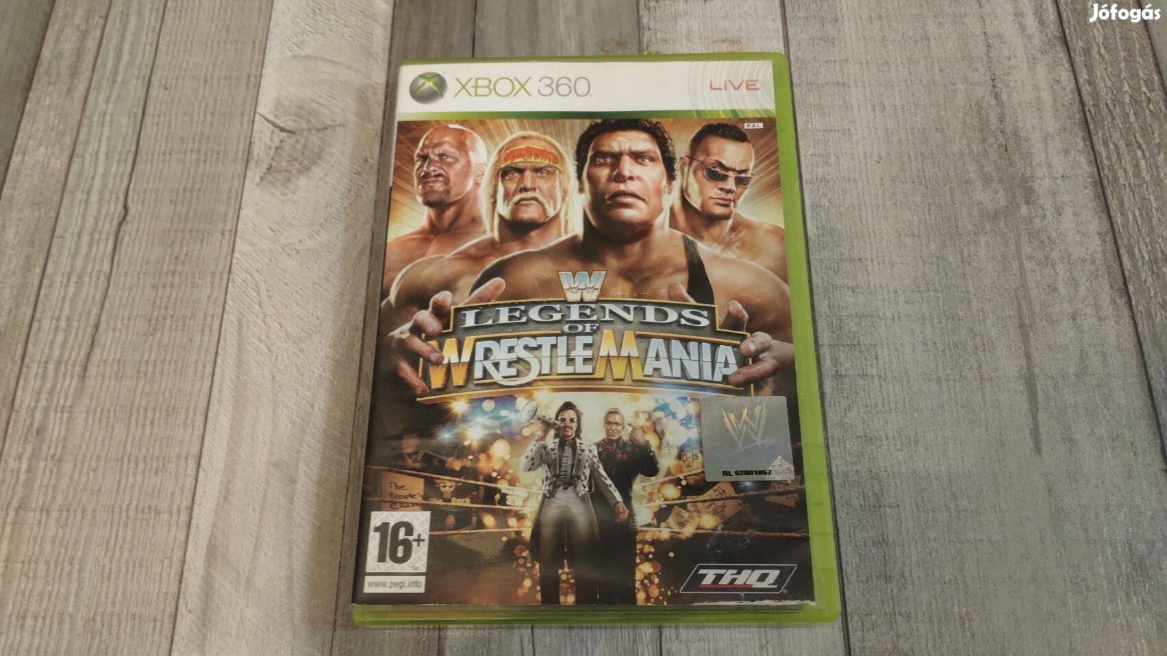 3+1Akció Xbox 360 : WWE Legends Of Wrestlemania