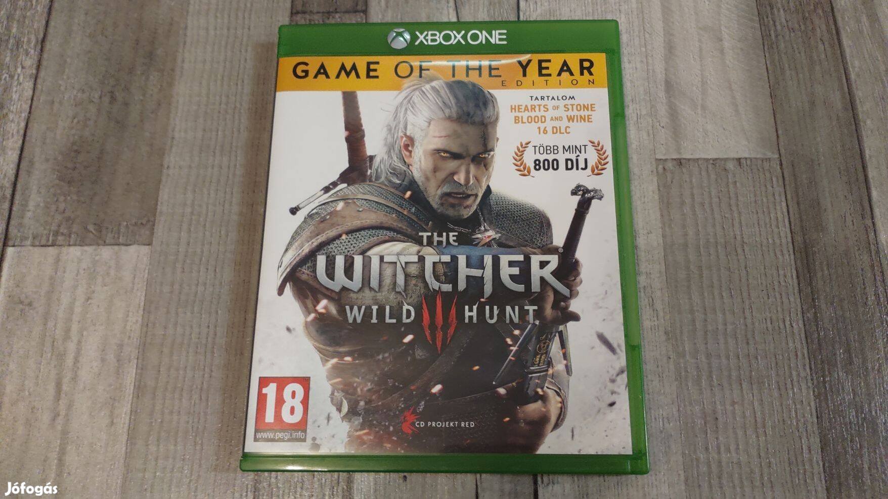 3+1Akció Xbox One(S/X)-Series X: The Witcher 3 - Magyar !