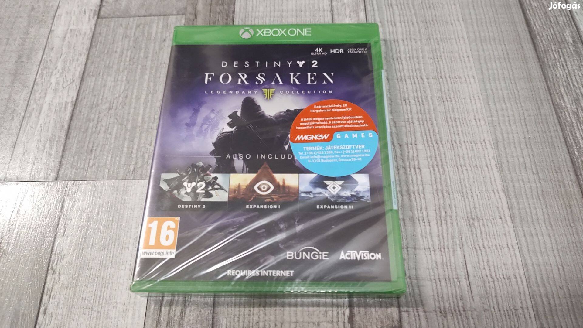 3+1Akció Xbox One(S/X)-Series X : Destiny 2 Forsaken Legendary Collect