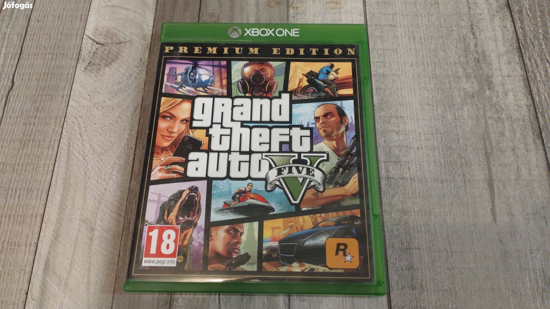 3+1Akció Xbox One(S/X)-Series X : Grand Theft Auto V GTA 5 Premium Edi