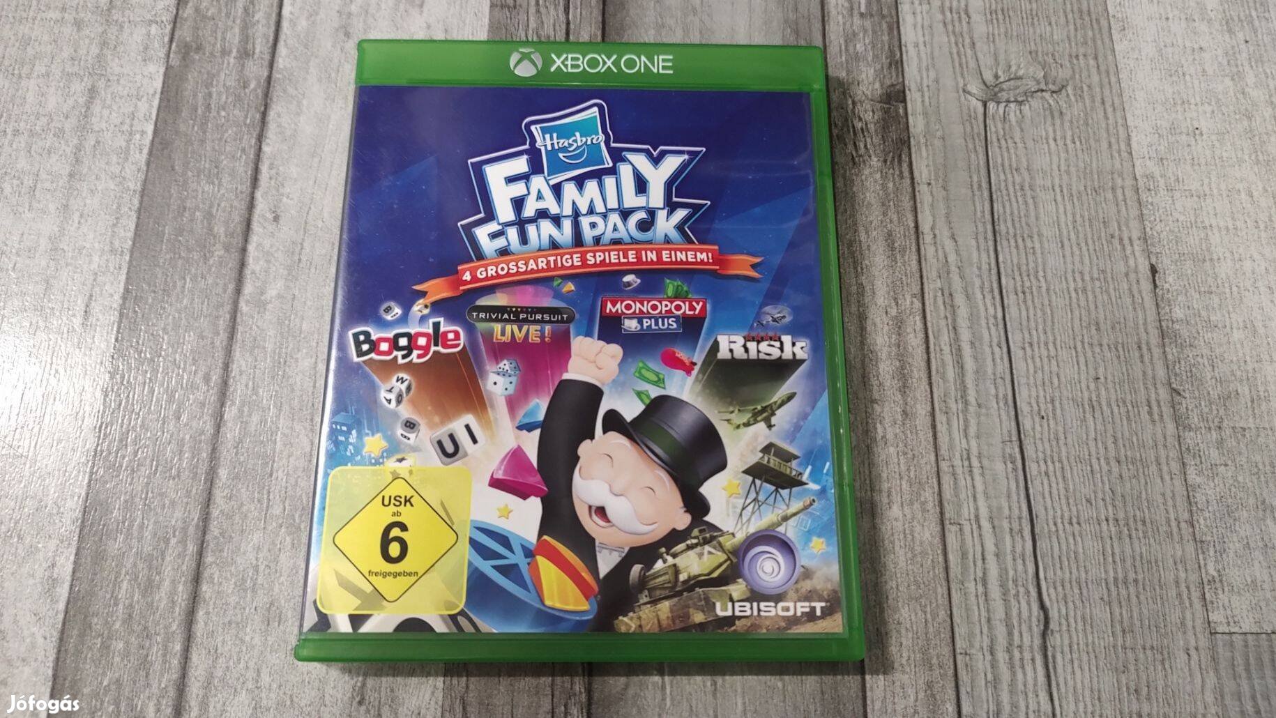 3+1Akció Xbox One(S/X)-Series X : Hasbro Family Fun Pack - 4db Játék !