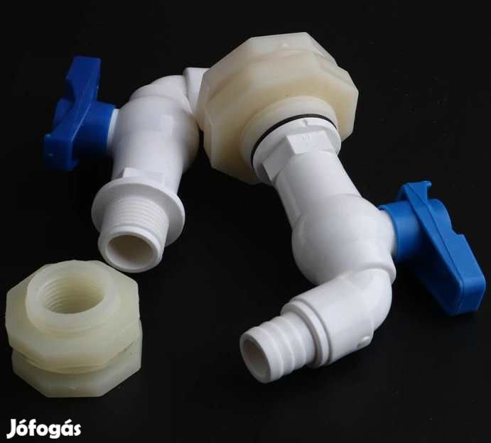 3/4"-os mŰanyag csap, karmantyúval  (2171)