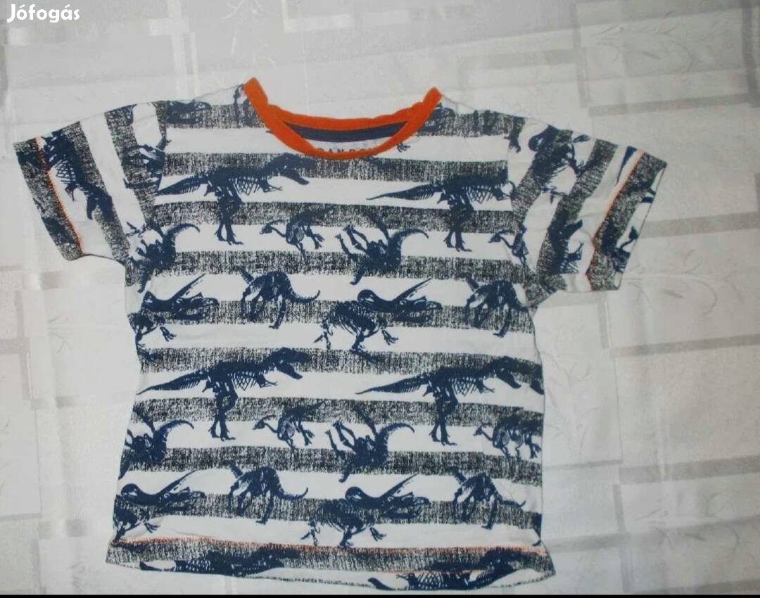 3-4 évesre dínós póló