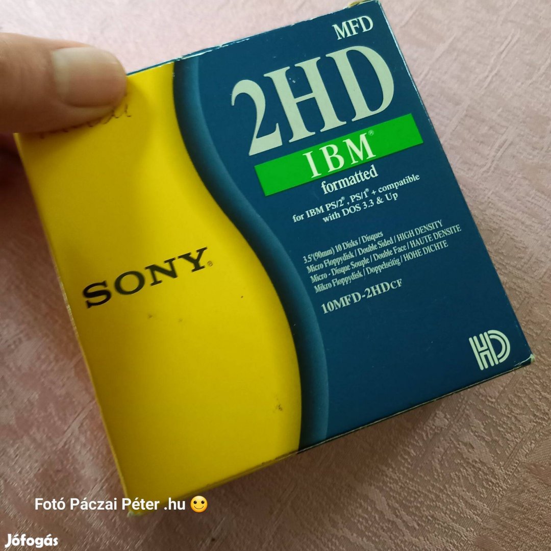 3,5-es Sony floppy disc gyűjtőknek
