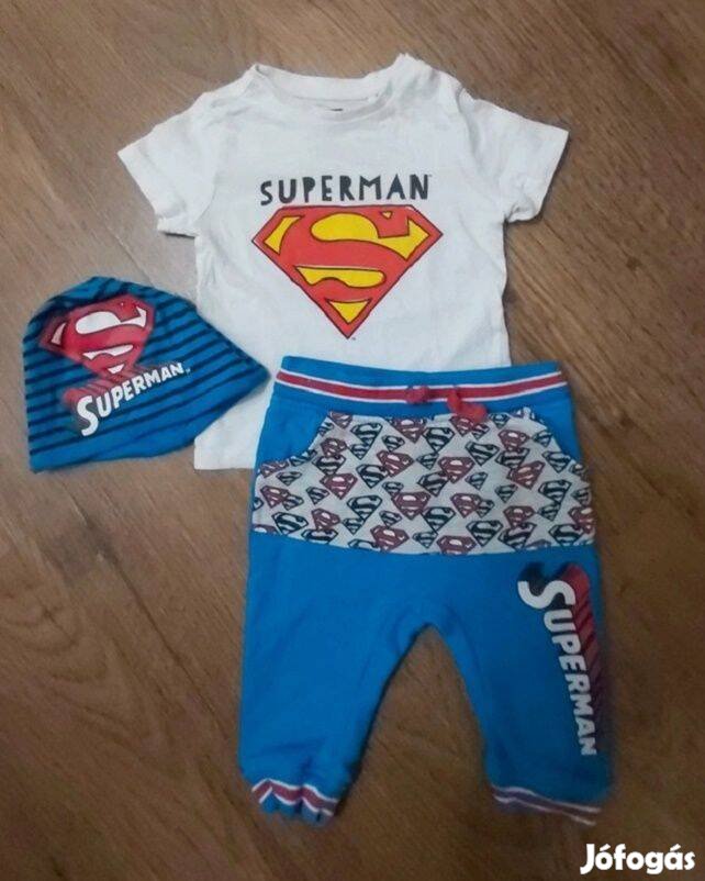 3-6 hó Superman szett