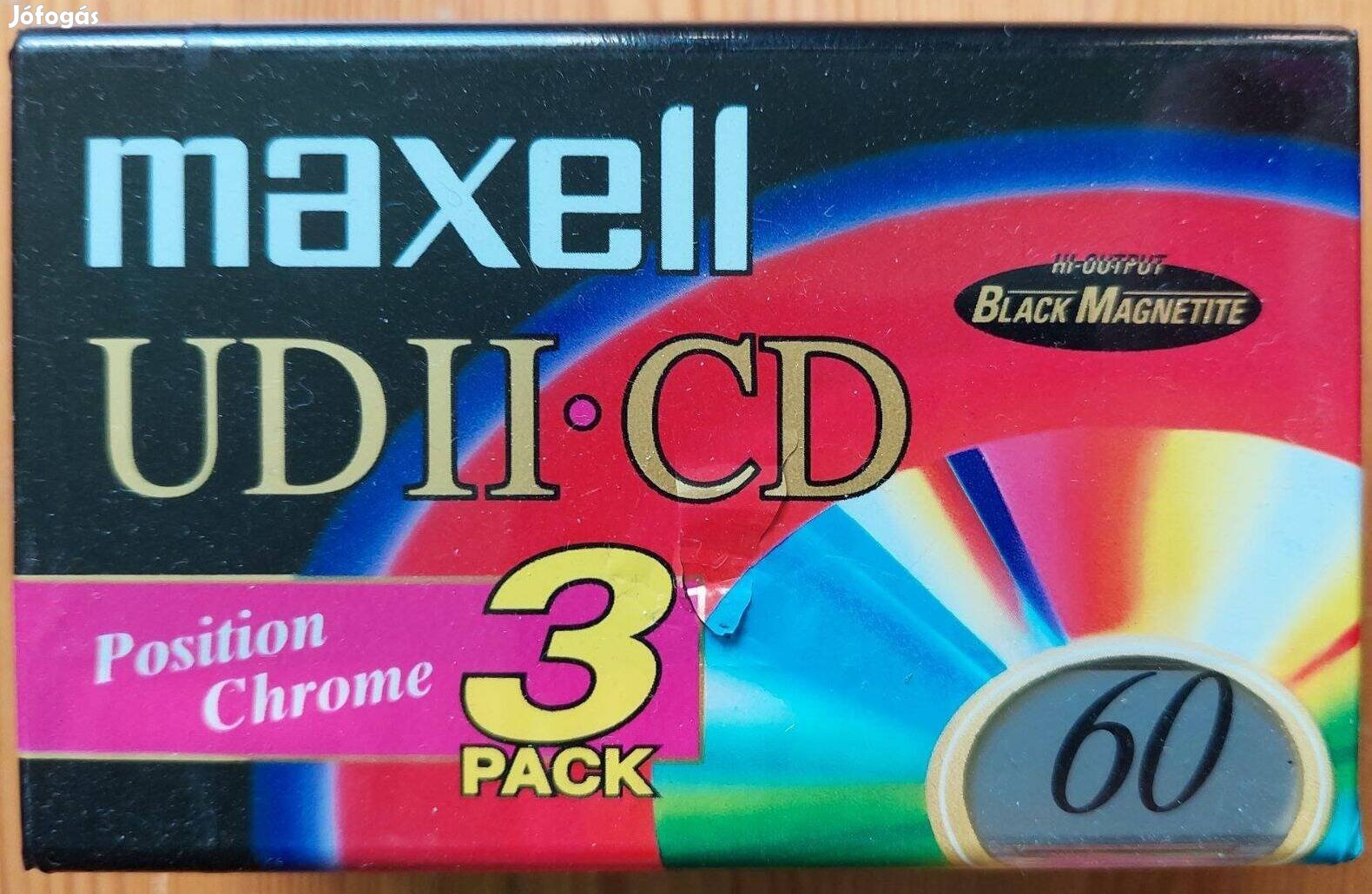 3-DB Maxell UD|| CD 60 Chrome Kazettás MAGNÓ Kazetta Maxell Kazetta