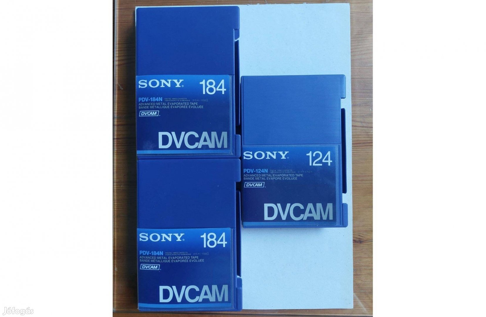 3-DB Sony Dvcam PDV-184N 124N Metal Videokamera Kazetta