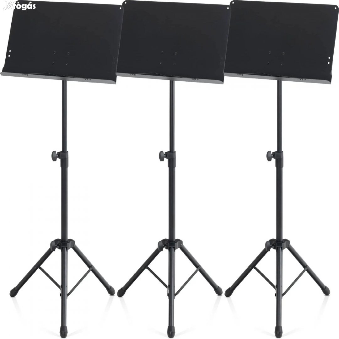 3 Darabos Készlet Pronomic 0S-01C Zenekari Kottatartók Zenei