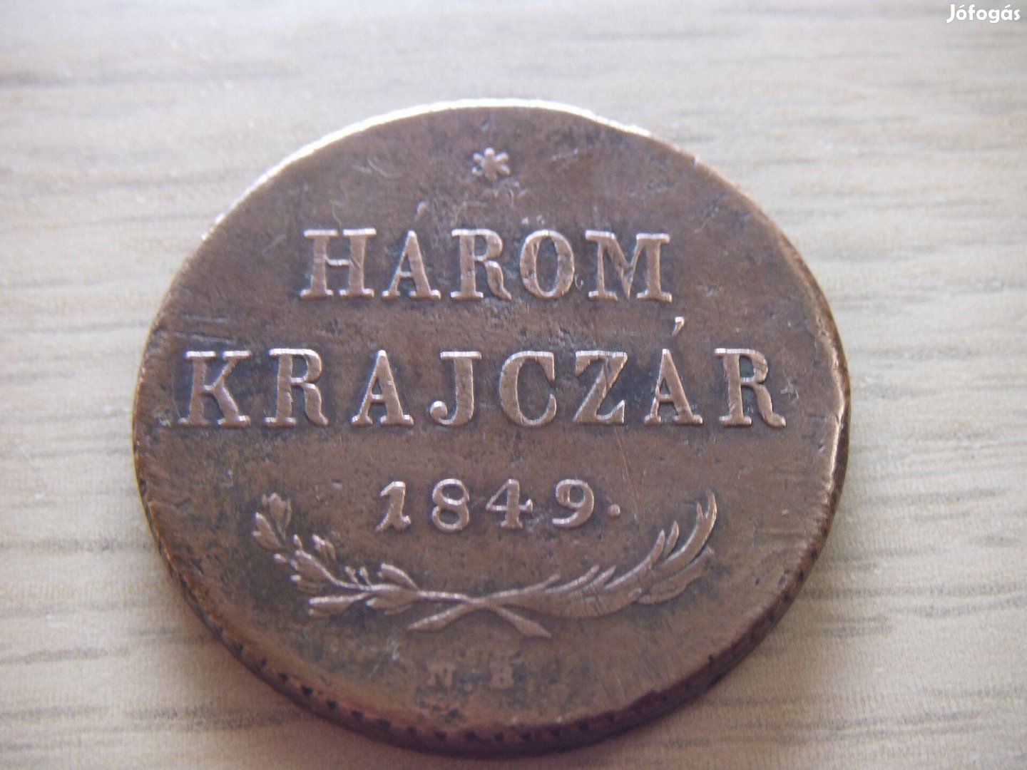 3 Krajcár 1849