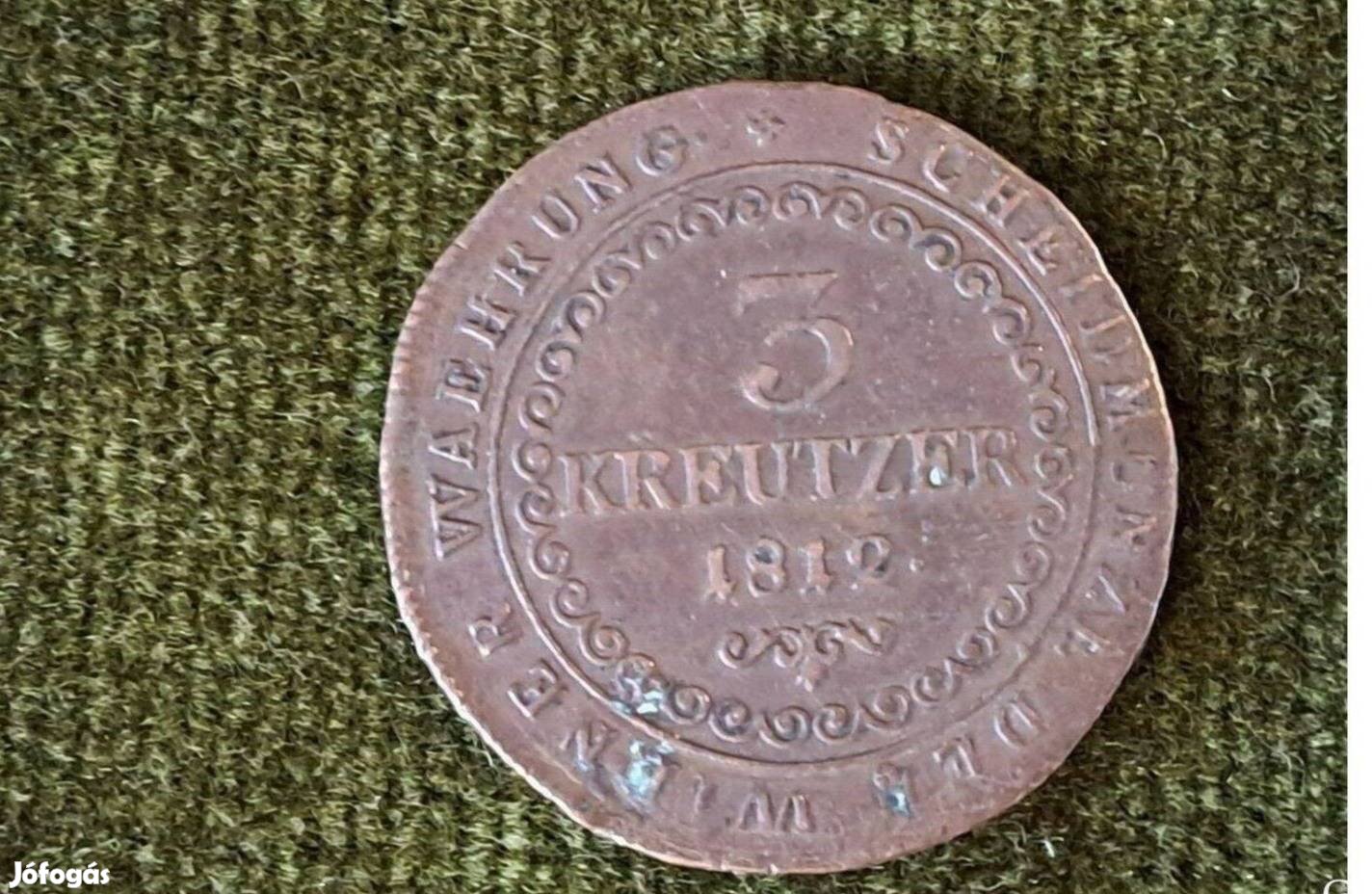 3 Kreutzer 1812