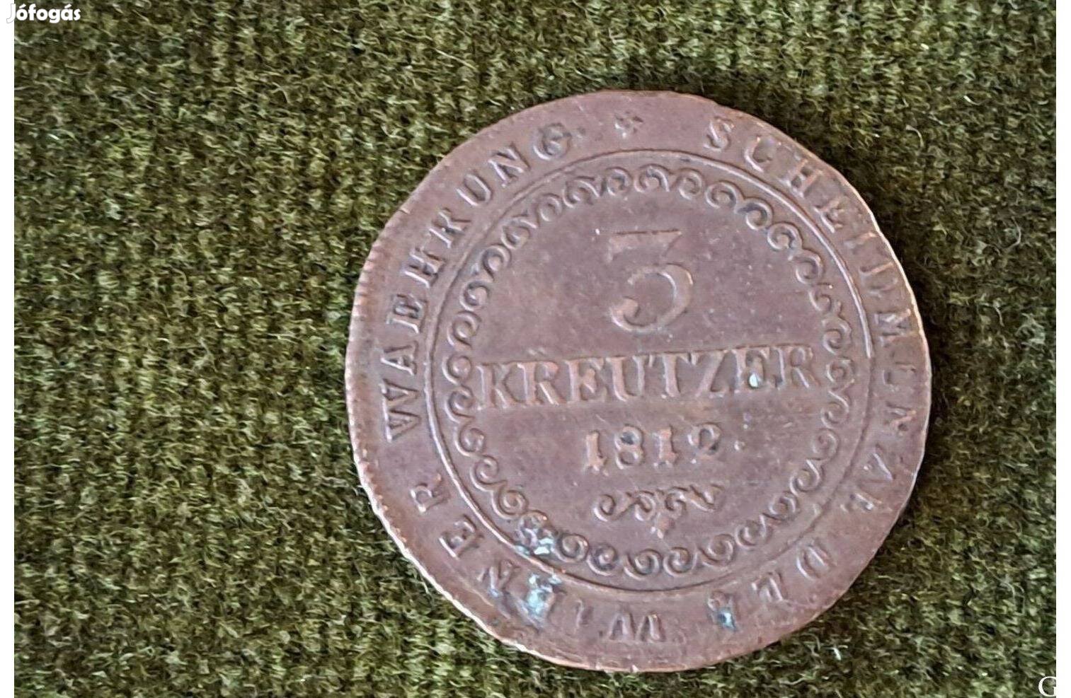 3 Kreutzer 1812