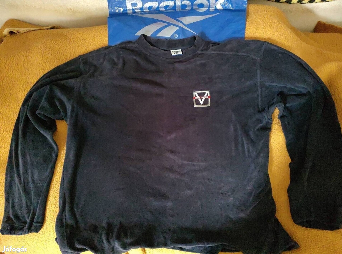 3 XL méret Reebok Versa Training  polár pulóver 