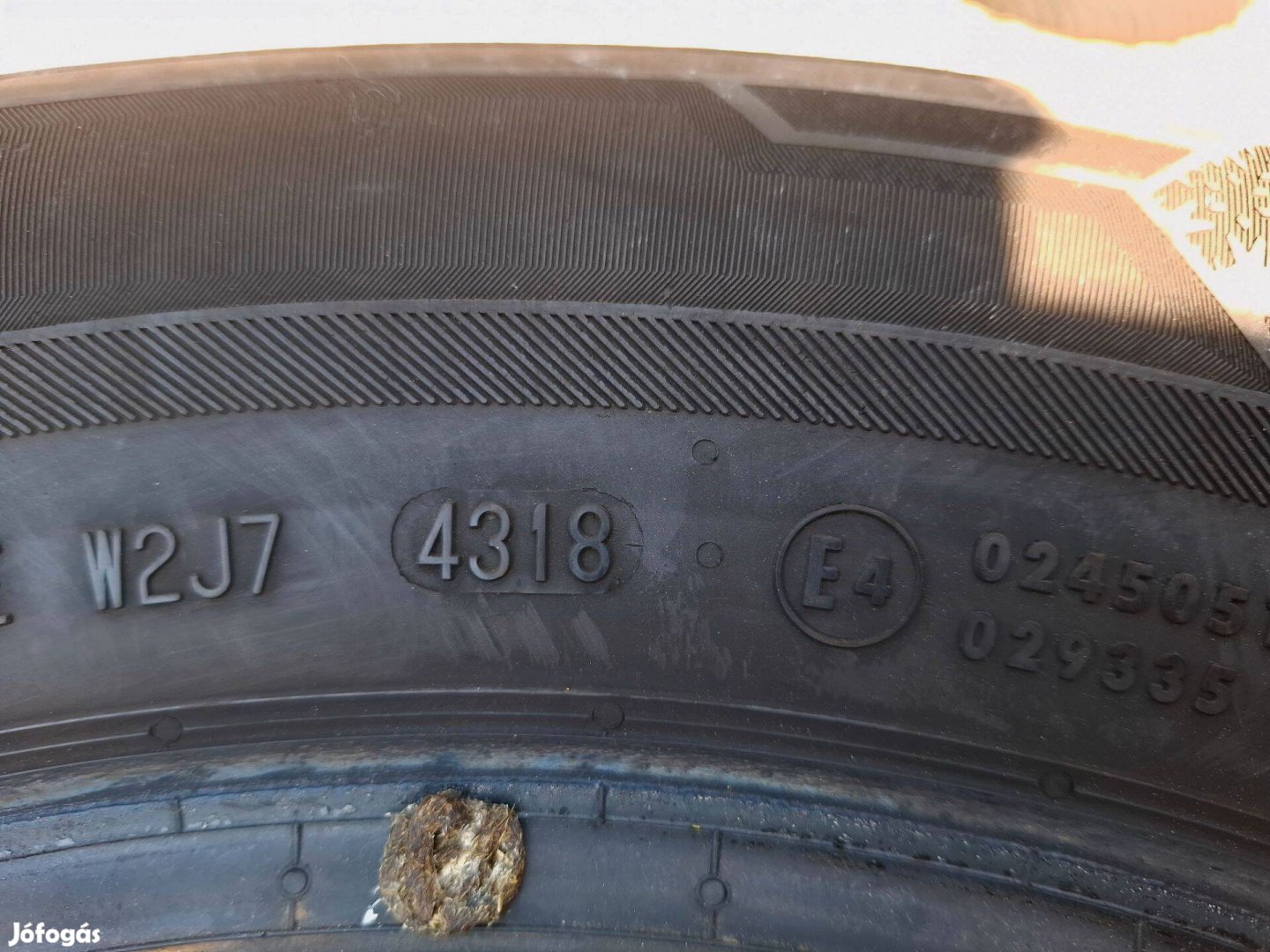 3. 195/65 R15 Barum téli gumi Dot:4318