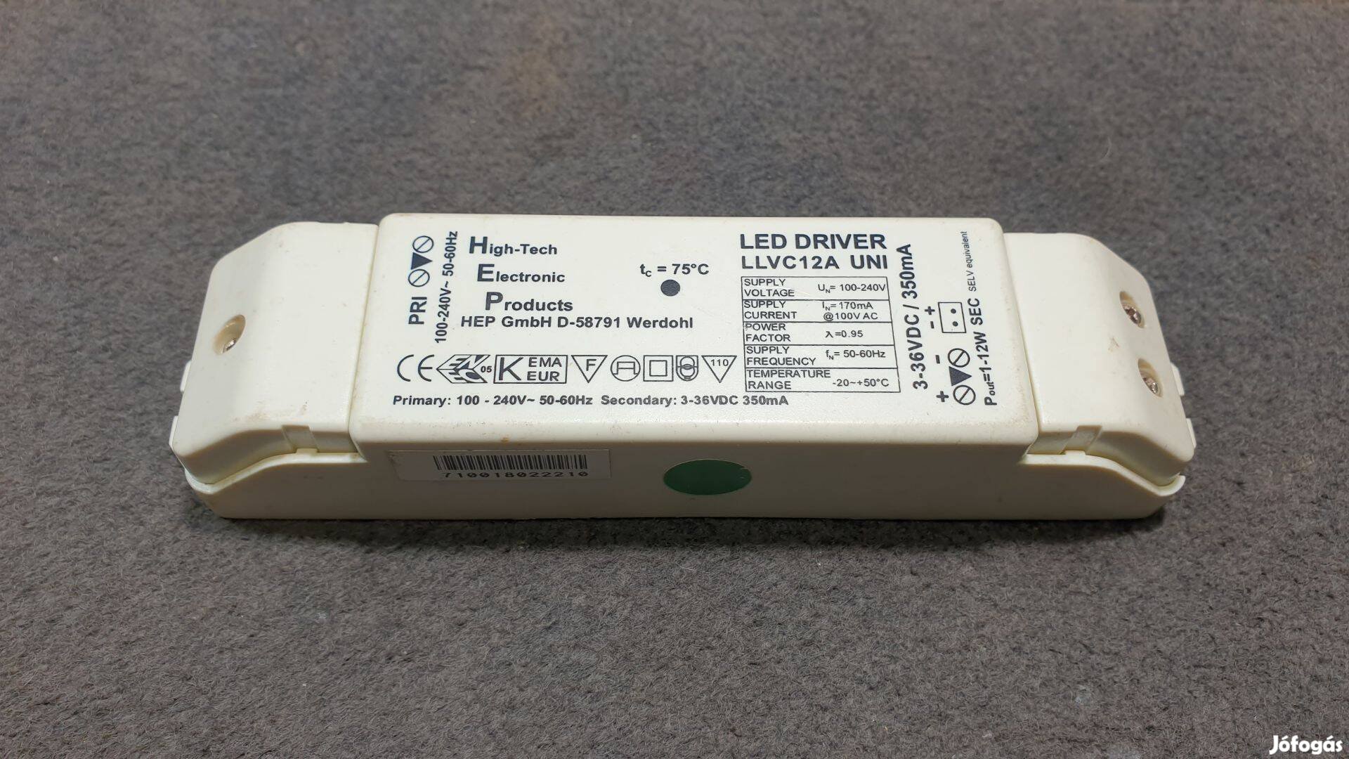 3 - 36 Volt DC, 350 mA LED Driver eladó