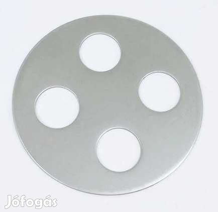 3"-os Rozsdamentes Acél lemez 77mm átmérő  (3815)