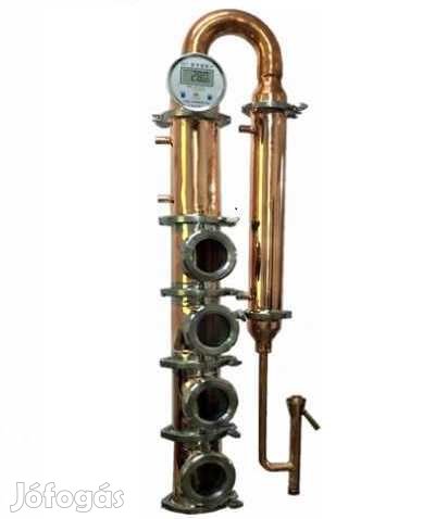 3-os Vörösrézszekciós Komplett lepárlótorony 3941