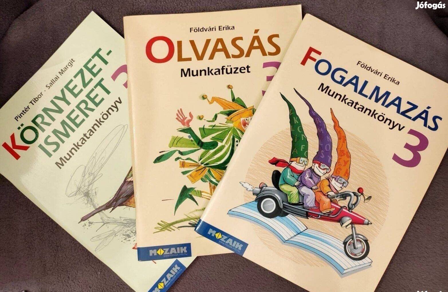 3. osztály Olvasás, Fogalmazás, Környezetismeret