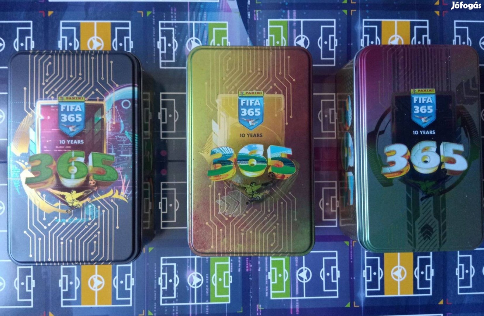 3 darab Fifa 365 2025 Nagy Gyűjtői Limitált Fémdoboz Tavaszi akció