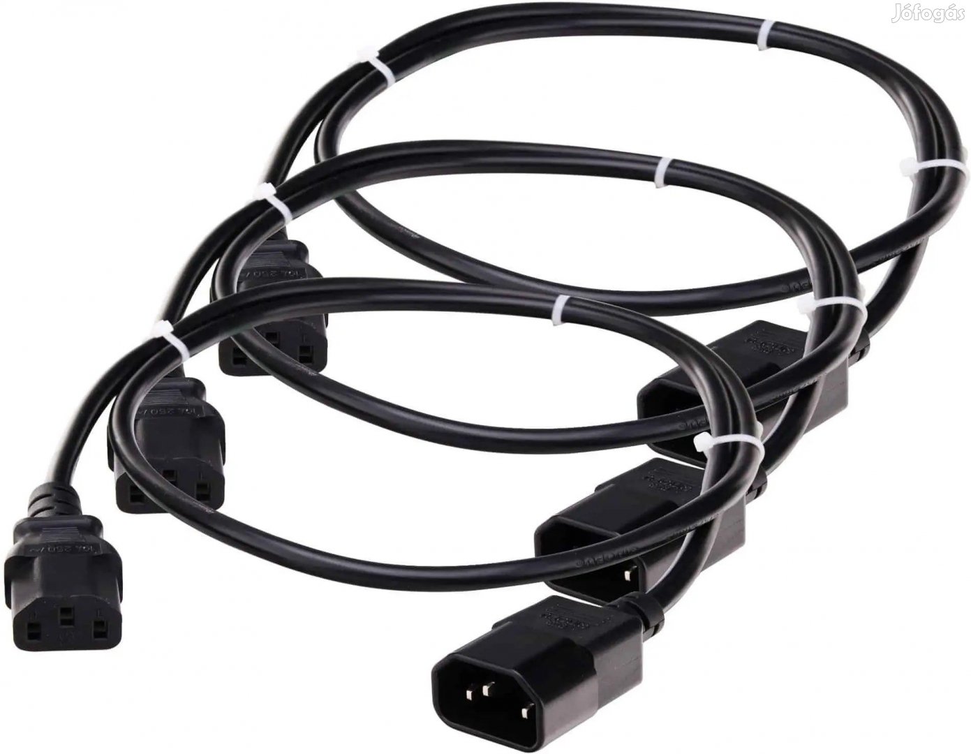 3 darab Pronomic IECIEC-1.0 Hosszabbító Kábel 1.0m
