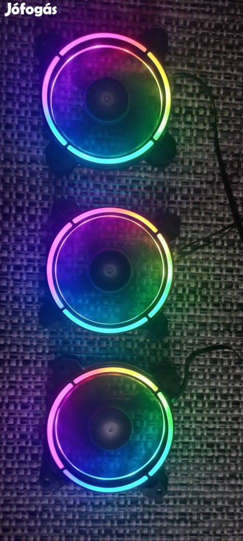 3 darab RGB PC ventilátor!