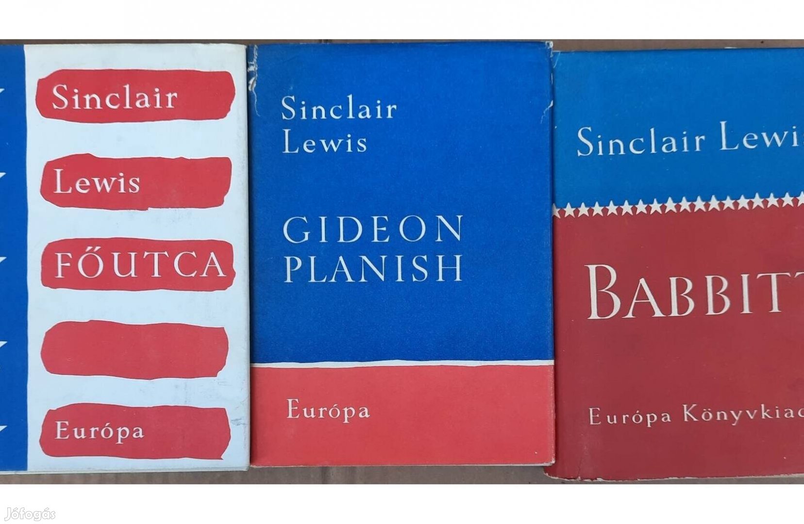 3 darab Sinclair Lewis könyv eladó