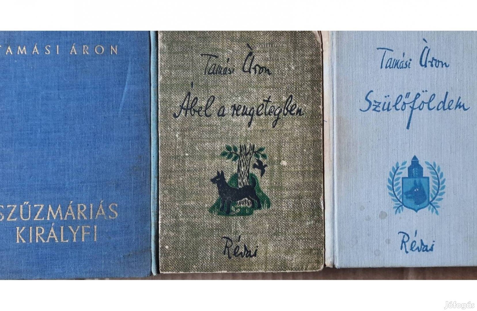 3 darab régi Tamási Áron könyv eladó