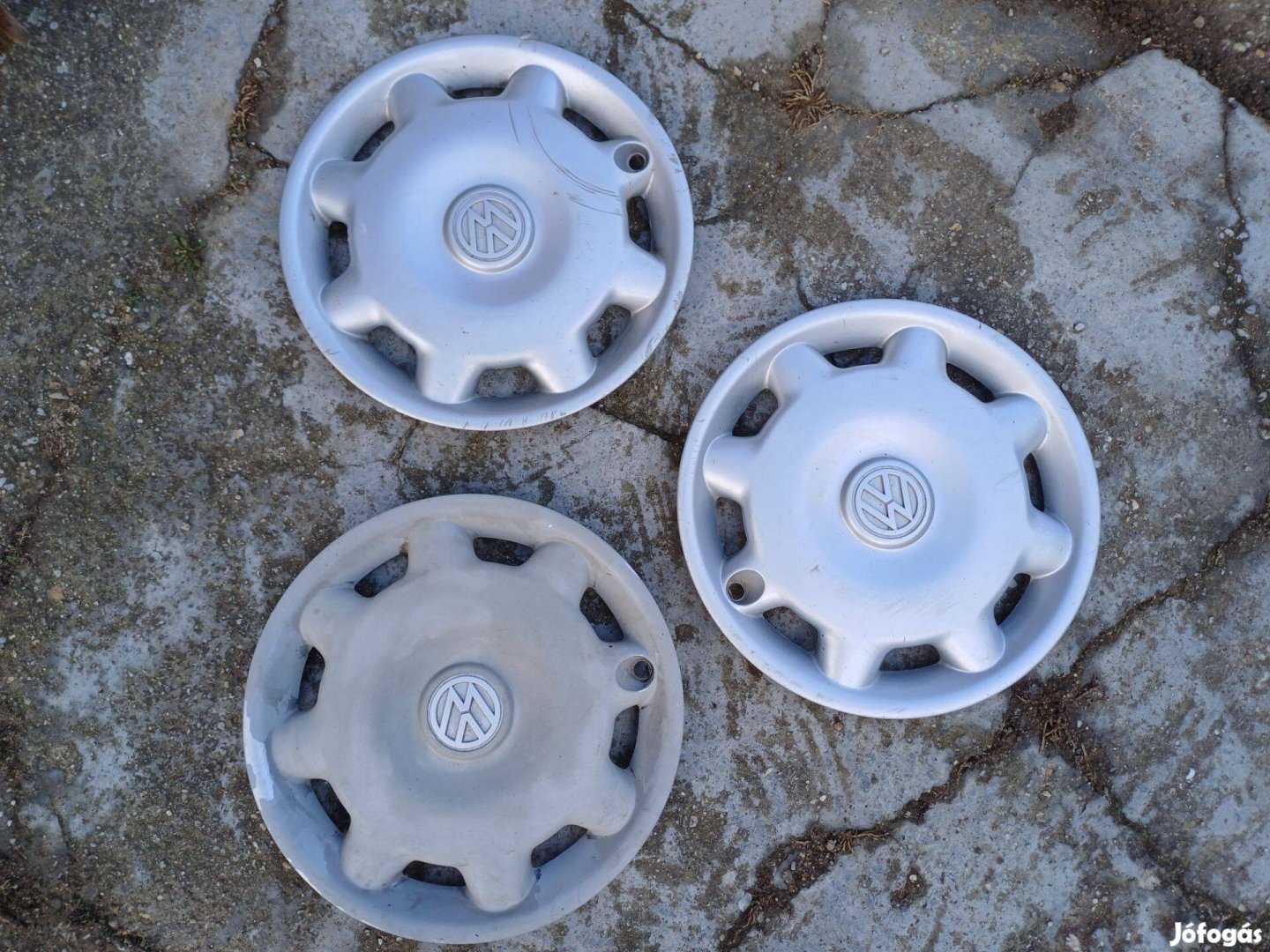 3 db 15 colos VW dísztárcsa