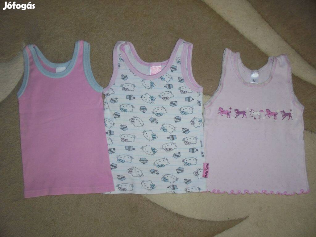 3 db 80-as lány trikó ruhacsomag