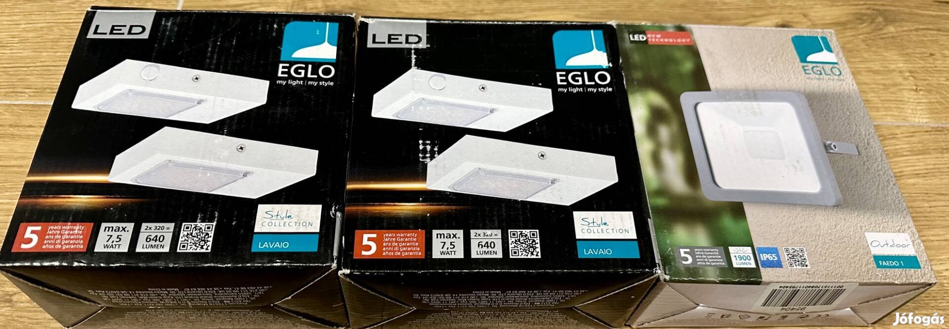 3 db LED Eglo lámpa eladó