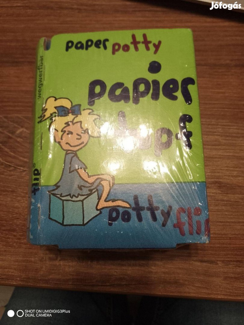 3 db Potty papír bili