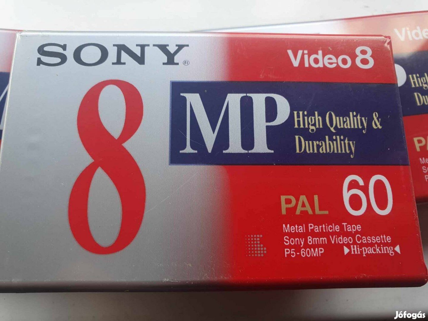 3 db Sony video 8, új bontatlan kazetta!