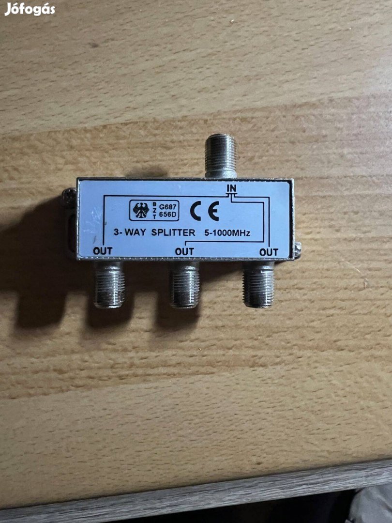 3 db Splitter 2 db 2 utas és 1 db 3 utas