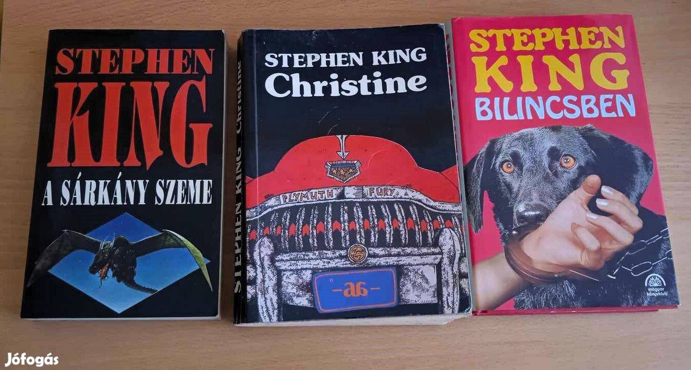 3 db Stephen King könyv egyben