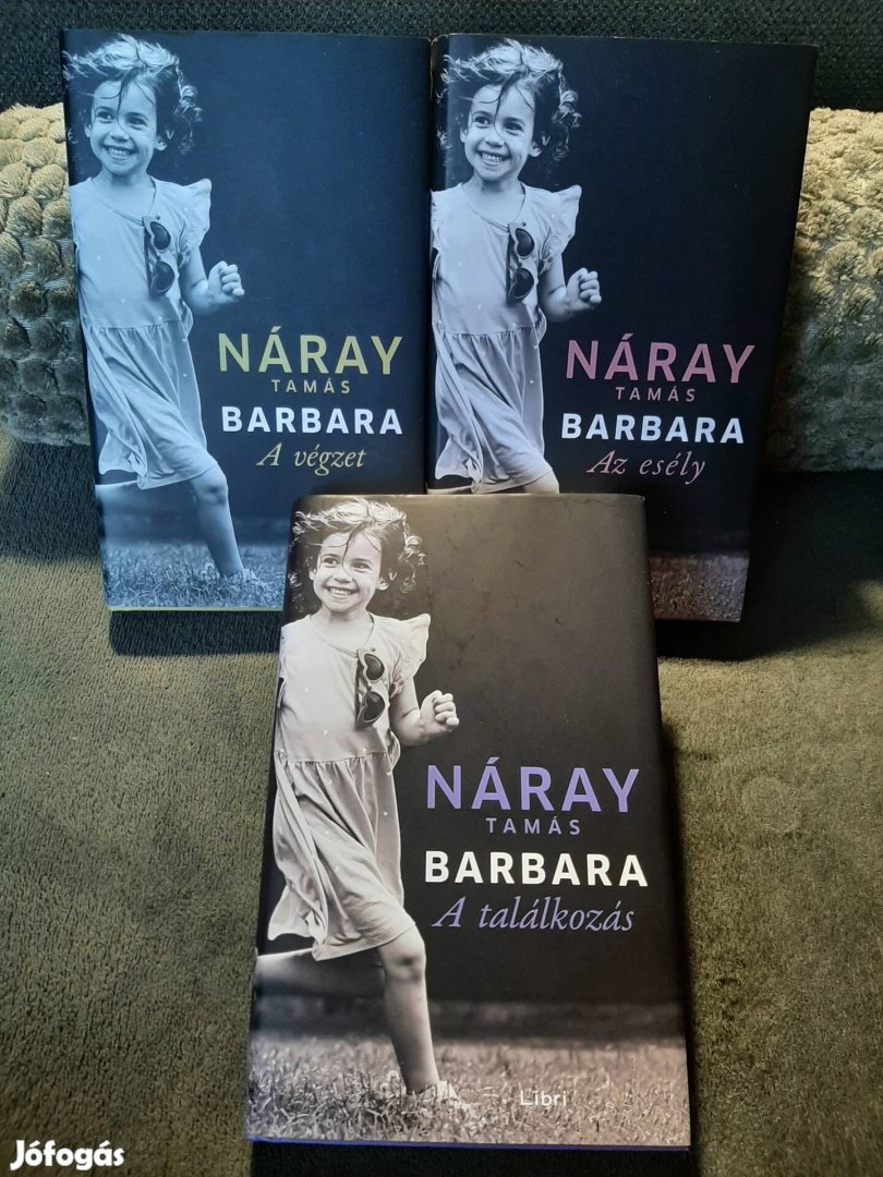 3 db Új Olvasatlan Náray Könyv Barbara